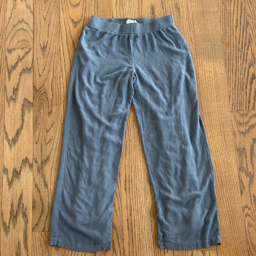 Babaton Steel Blue Straight Leg Pants